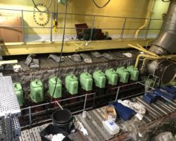 Overhaling af hovedmotor på Maersk Lifter Overhaling af hovedmotor på Maersk Lifter